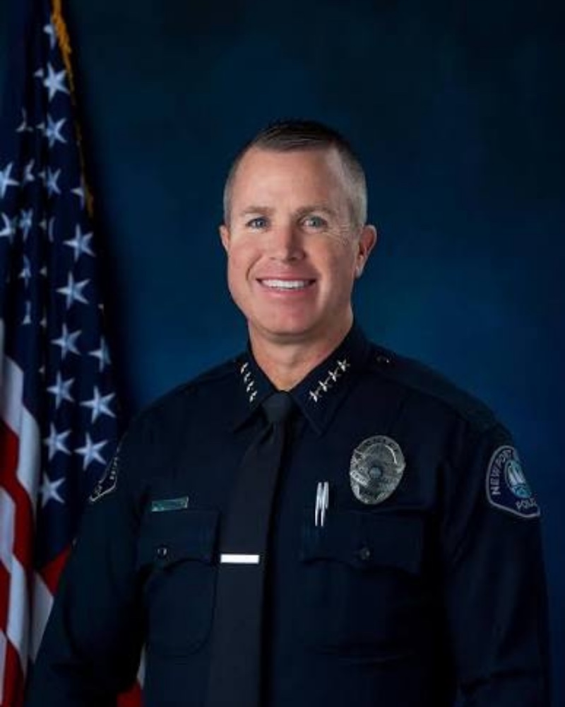 Newport Beach Police Chief Dave Miner